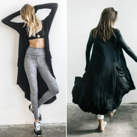 Joah Brown | Soleil Cardigan in Heather Gray Ribbed - Picture 2 of 6